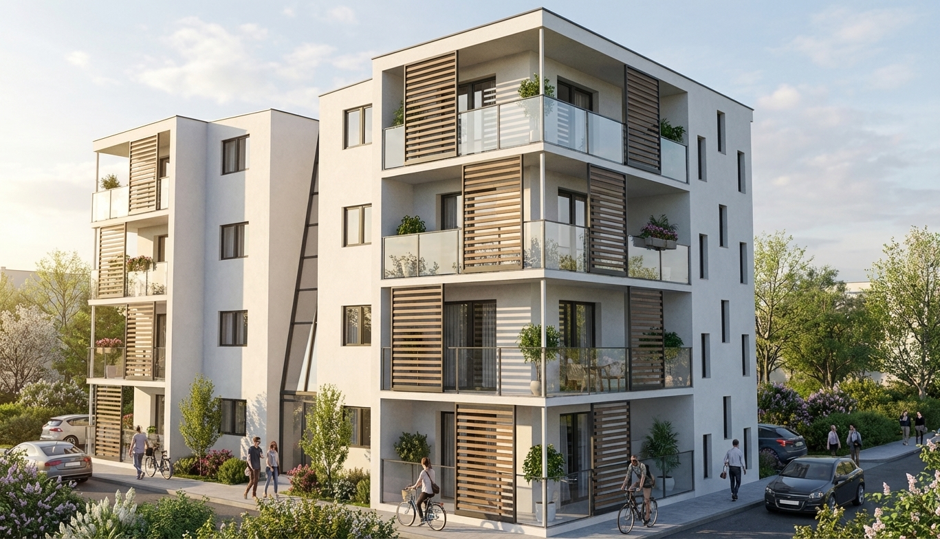 Rendu 3D photoréaliste généré par IA