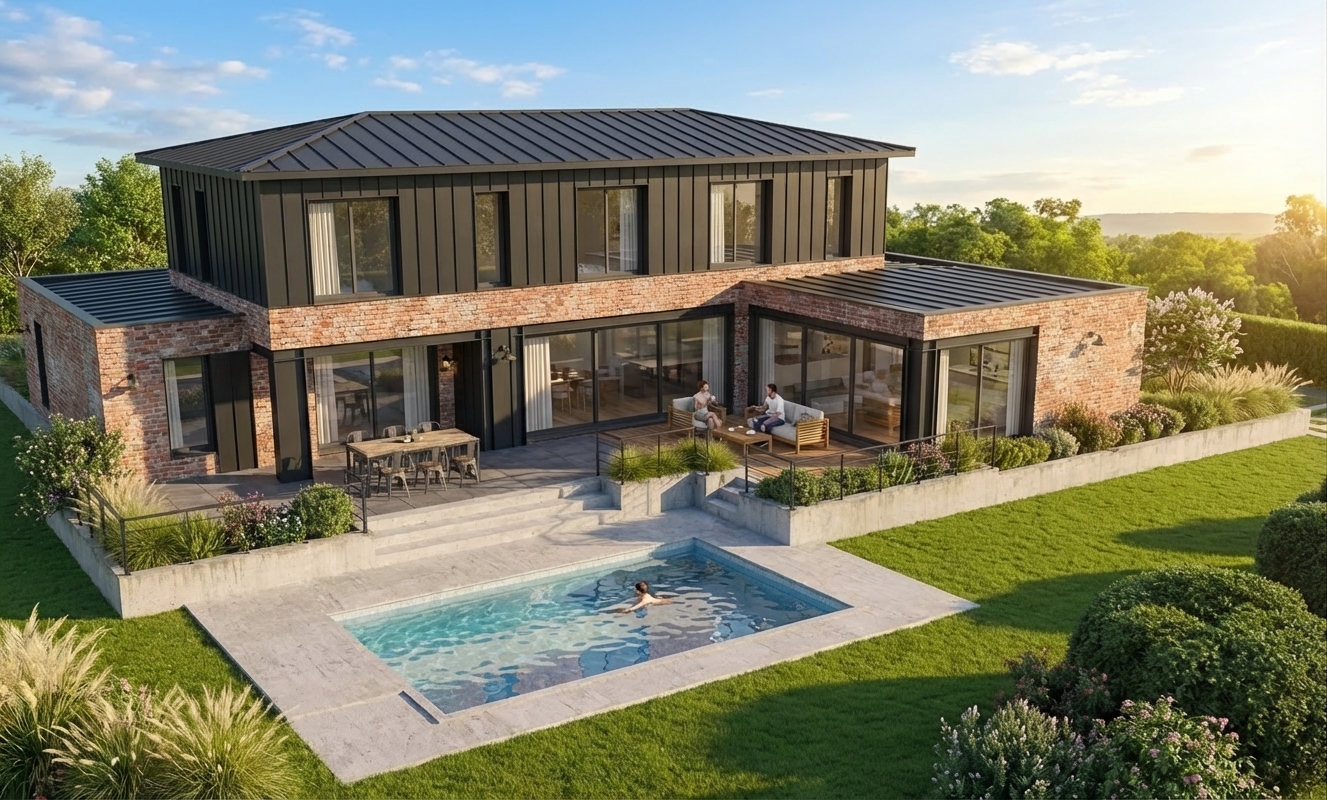 Variante Brique Villa