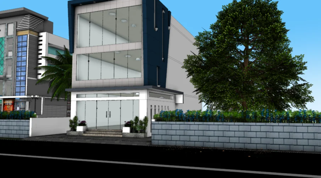 Modèle 3D Brut Extérieur